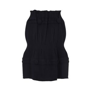 Prada Virgin Wool Midi Skirt Women